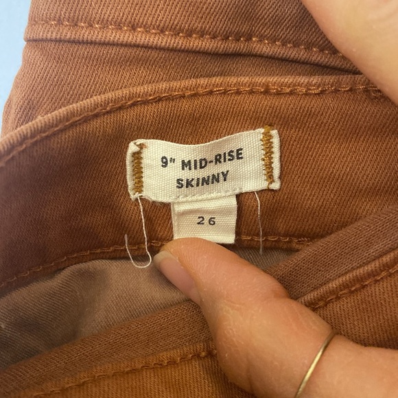 Madewell mid rise skinny jeans size 26 - Picture 4 of 4
